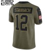Camiseta Niño NFL Dallas Cowboys Roger Staubach 12 Nike 2021 Salute to Service